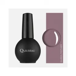 Mia Make Up - Quicklac Semipermanente Lacas de uñas 15 ml QUEEN MOTHER