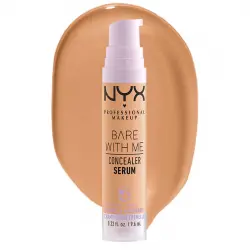 Nyx Professional Makeup - Corrector líquido Concealer Serum Bare With Me - 5.5: Medium Golden