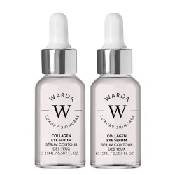 Paquete doble de suero de colágeno Suero contorno de ojos