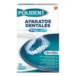 Polident Polident Tabletas Limpiadoras para Aparatos Dentales, 30 un