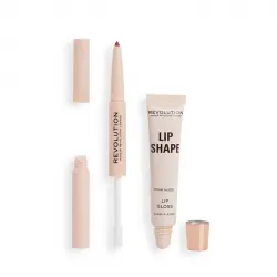 Revolution - Set de labios Lip Shape - Pink Nude