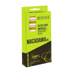 Revuele - Ampollas brillo y cuidado intenso Macadamia Oil - Cabello teñido