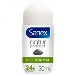 Sanex Sanex Desodorante Roll-On Natur Protect con piedra de alumbre PN, 50 ml