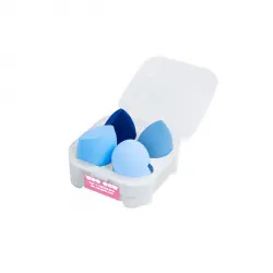 Set 4 Esponjas de Maquillaje 80.5 gr
