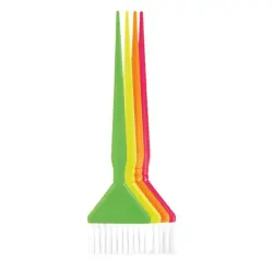 Tint Brush Set Yellow, Pink, Green, Orange - 4 pcs/box - WAD Professional Beauty