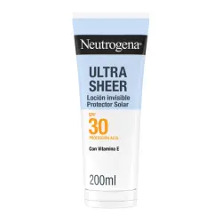 Ultra Sheer Loción Invisible Protector Solar SPF30 200 ml