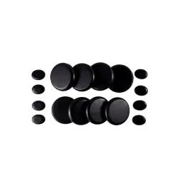 UNIQ - Set De Masaje Con Piedras Calientes - 16 Piedras Aceites esenciales y de masaje 16 pieces unisex