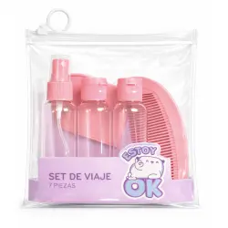 Set de Viaje 7 Piezas Estoy OK 85.2 gr