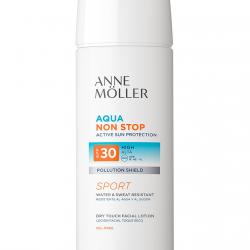 Anne Möller - Loción Facial Toque Seco Non Stop Aqua SPF30 75 Ml