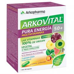 Arkopharma - 60 Cápsulas Pura Energía Arkovital