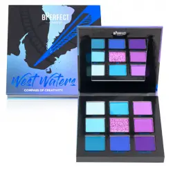 BPerfect - *Compass of Creativity* - Paleta de sombras West Waters