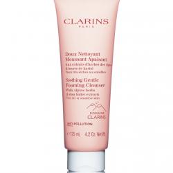 Clarins - Desmaquillante Limpiador Doux Nettoyant Moussant Apaisant 125 Ml