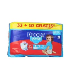 Dodot Pants pañal-braguita talla 4 9-15 kg 43 u