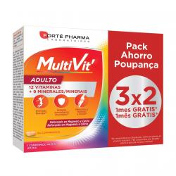 Energy - Comprimidos Vitaminas Y Minerales Multivit Adulto