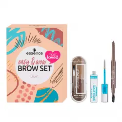 Essence - *Easy & Wow* - Set de cejas - Light