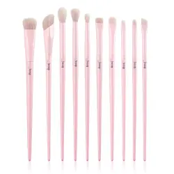 Jessup Beauty - *Makeup Lover Collection IV* - Set de 10 brochas - Crystal Pink