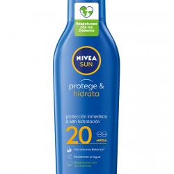 NIVEA - Leche Solar Protege & Hidrata SPF 20 Sun