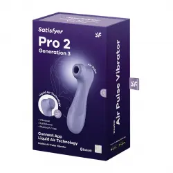 Satisfyer - Estimulador de clítoris Pro 2 Generation 3 App Connect - Violeta