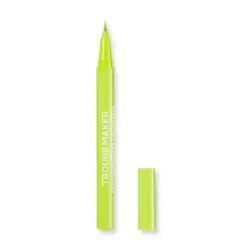 Trouble Maker - Delineador de ojos Outsider Liner - Goblin Mode Lime Green