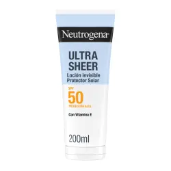 Ultra Sheer Loción Invisible Protector Solar SPF50 200 ml