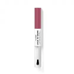 Wet N Wild - Dúo de labial y brillo Mega Last Lock ‘N’ Shine - Pinky promise