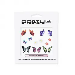 ¡33% DTO! Party Lab Butterfly - Flowers Eye Tattoo