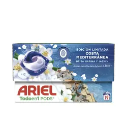 Ariel Pods Costa Mediterranea detergente 19 cápsulas