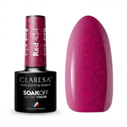 Claresa - Esmalte semipermanente Soak off - 434: Red