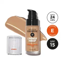 Colorstay Makeup Piel Mixta/Grasa 350 Rich Tan