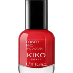 Esmalte De Uñas Con Acabado Profesional Power Pro Nail Lacquer Kiko Milano 22 Red