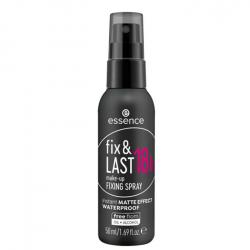 essence - Spray fijador de maquillaje Fix & Last 18h