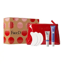 Eye Care Kit Estuche Regalo Contorno De Ojos Hidratante Antibolsas 18 ml, Contorno Antiojeras 7 ml, 6 Parches Descongestionante Bolsas
