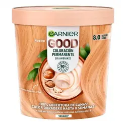 Garnier Good 8 Rubio Miel Tinte Permanente Sin Amoníaco