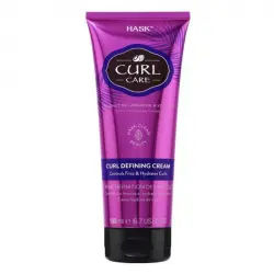 Hask - Crema definidora de rizos Curl Care - Aceite de coco, aceite de argán y vitamina E