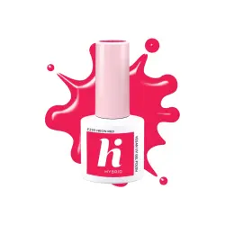 Hi Hybrid - Esmalte de uñas semipermanente - 233: Neon Red