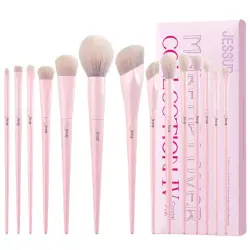 Jessup Beauty - *Makeup Lover Collection IV* - Set de 14 brochas - Crystal Pink