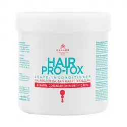 Kallos Cosmetics - Acondicionador sin aclarado Hair Pro-Tox