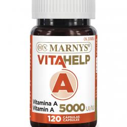 Marnys - 120 Cápsulas Vitahelp Vitamina A 5000 UI