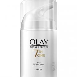 Olay - Crema Hidratante Anti-Edad 7 En 1 Total Effects SPF 30  