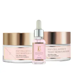 Trío EGF Radiance Día y Noche Set de tratamiento facial