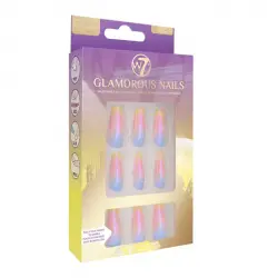 W7 - Uñas postizas Glamorous Nails - Candy Gloss