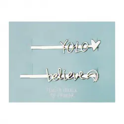 ¡25% DTO! Set 2 Horquillas YOLO