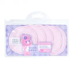 Set 5 Discos Reutilizables With Love