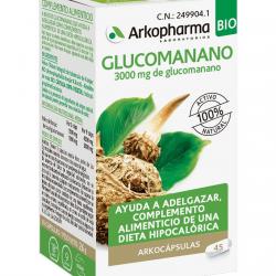 Arkopharma - 45 Cápsulas Glucomanano Bio