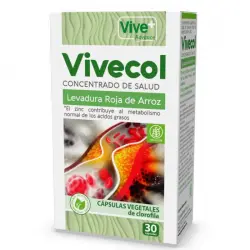 Levadura Roja de Arroz Cápsulas Vegetales