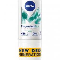 NIVEA - Desodorante Roll-on Magnesium Dry Fresh Sin Aluminio