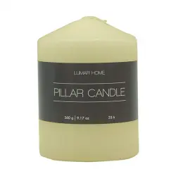 Pillar Candle Crema 260Gr