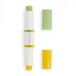 Revolution - Dúo de correctores de color en stick Correct & Transform - Green and yellow