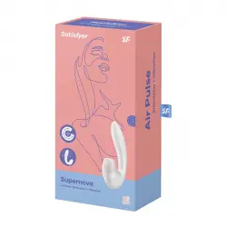 Satisfyer - Vibrador estimulador de clítoris Supernova