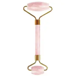 YÙ BEAUTY - Rodillo facial de cuarzo rosa Herramientas de Limpieza Facial 1 pieces unisex
